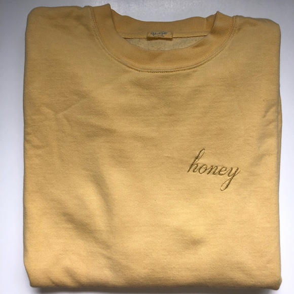 Brandy Melville Sweaters - John Galt Honey Crewneck  Sweatshirt